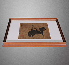 二七书画装裱配框服务案例